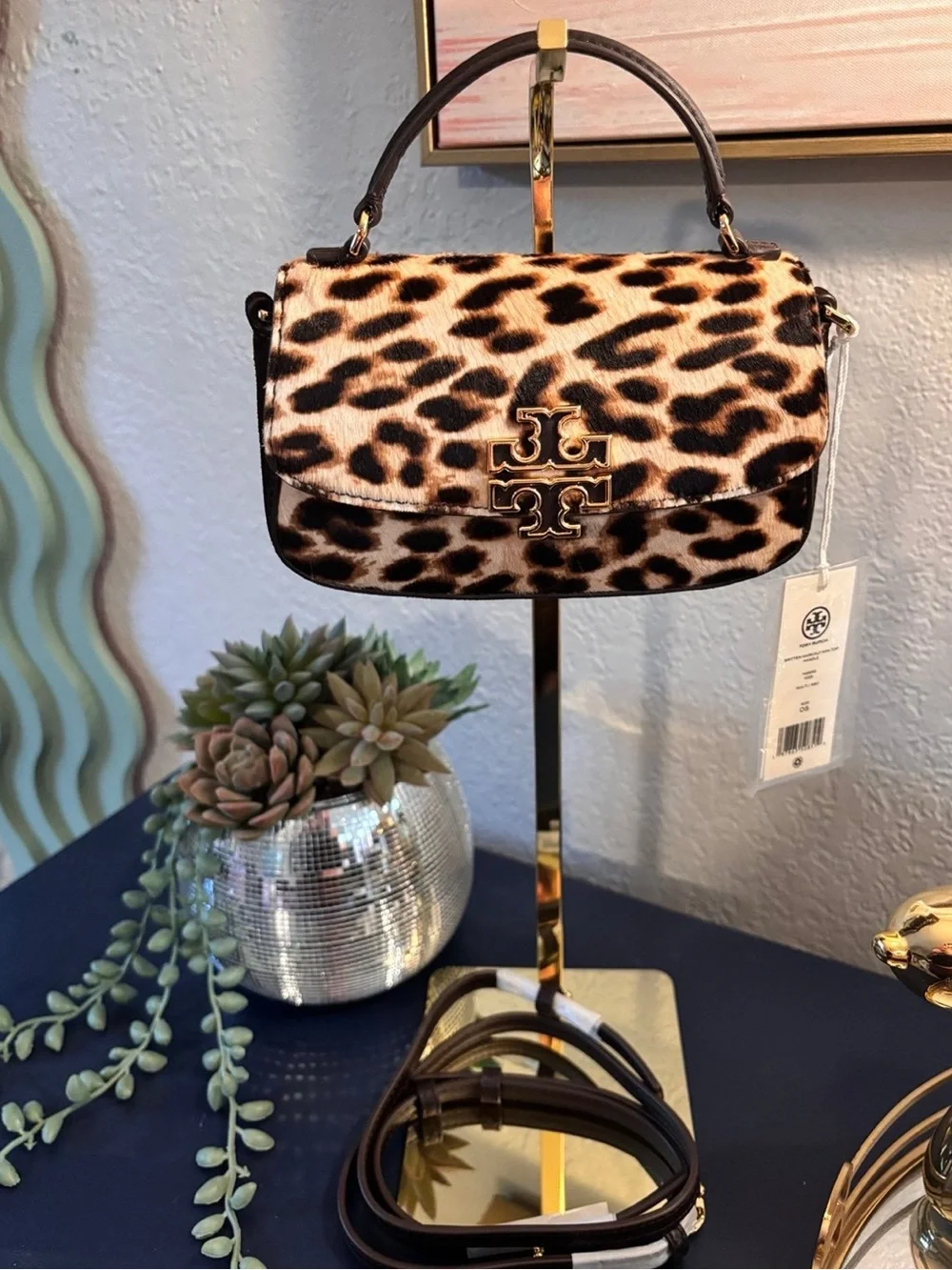 Tory Burch structured shoulder